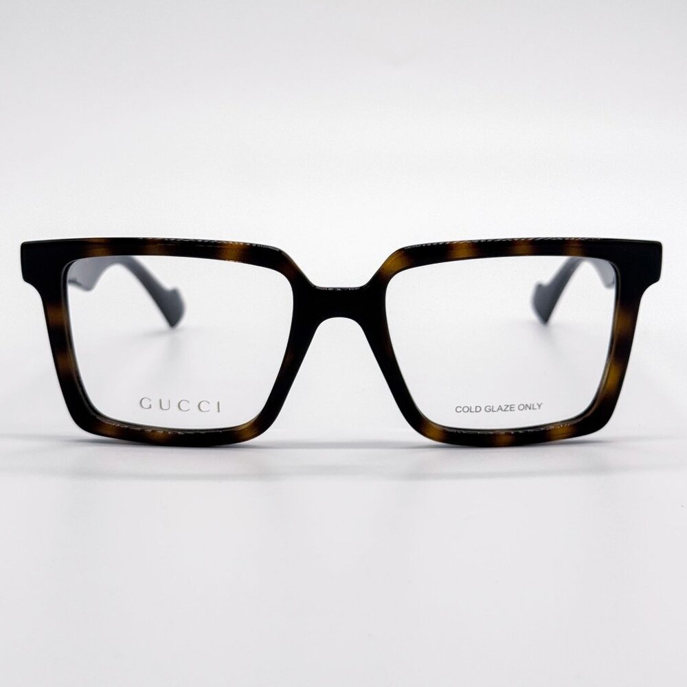NEW GUCCI EYEGLASSES GG1540O 002 HAVANA UNISEX EYEWEAR GUCCI - Picture 4 of 10